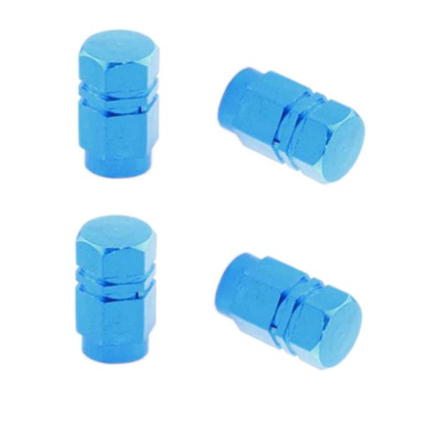 

4 pieces alloy tire stem valve caps dust cover for motorcycle scooter