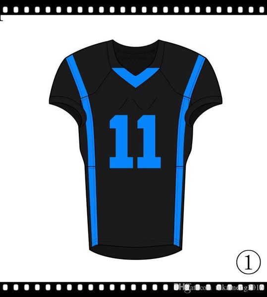 

2020 new mens size s-xxxl embroidered jersey woppp, Black;red