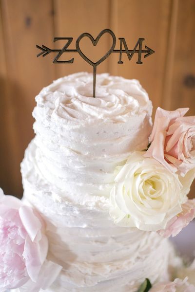 Rustic Wedding Arrow Custom Beach Bridal Shower Rustic Country Chic Wedding Cake Topper Buy Party Decorations Online Buy Party Supplies From