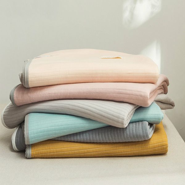 

knitted blankets for beds solid color soft warm square modal cotton blanket on the bed thickness throw blanket home decoration