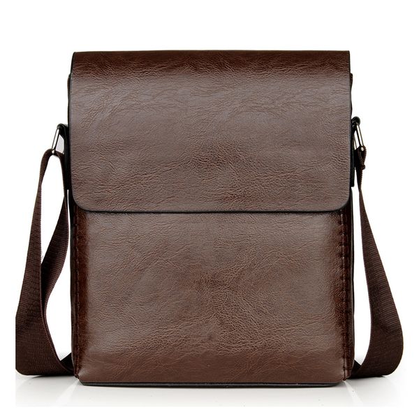 

crossbody bags for men pu leather shoulder bag male casual simple knitting messenger bags men's business hand bag