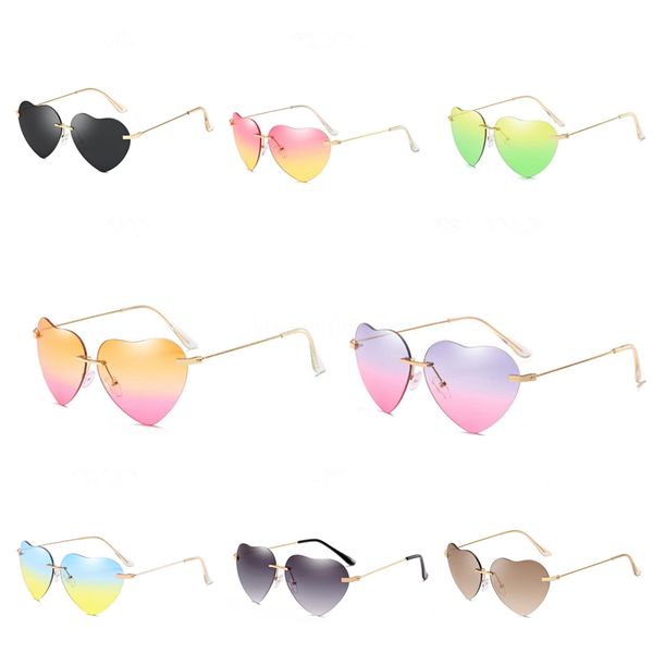 

простые старинные сердцевидные солнцезащитные очки детские солнцезащитные очки круглый цветок gafas baby children uv400 sport heart-shaped s, White;black