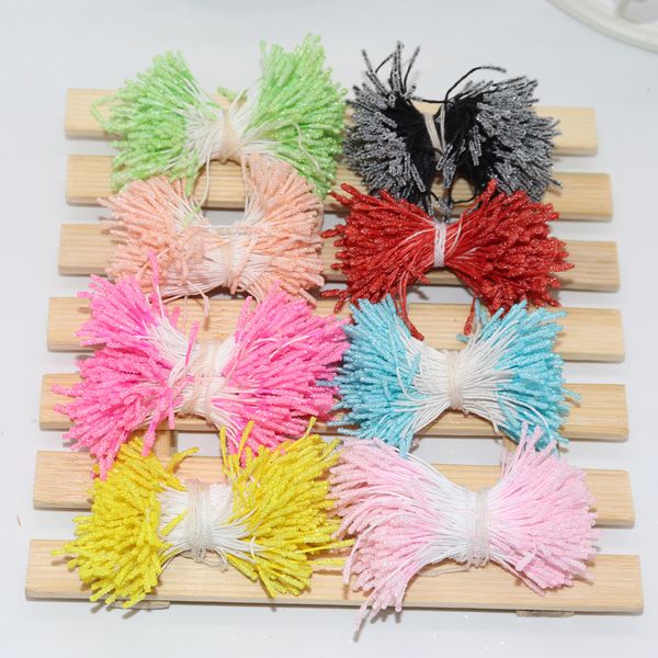 

200pc mini цветок тычинки пестик свадебные украшения 8мм scrapbooking diy искусственные карты торты цветы аксессуары другие праздничная груп