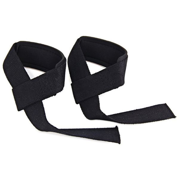 

1pair good quality weightlifting sports wristband cotton professional training straps fitness gym wrist support hand protector