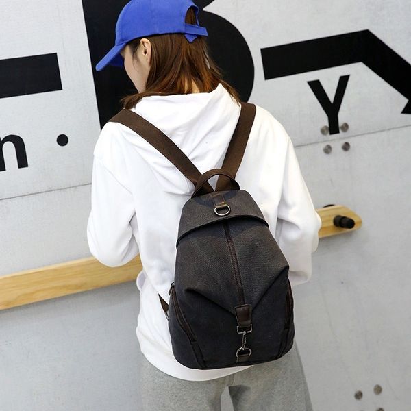 

2020 женский рюкзак ретро дорожный рюкзак мужчины и женщины студенческая сумка повседневная сумка ведро