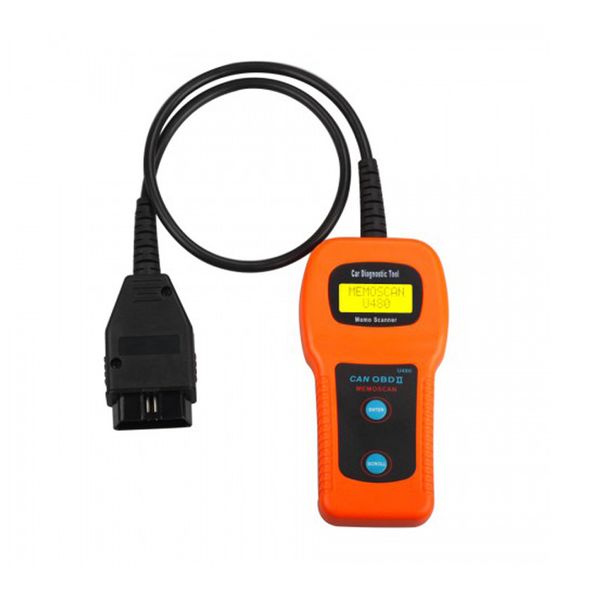 

5pcs/lot memoscan u480 obdii obd2 scanner can bus engine scanner automotive diagnostic-tool