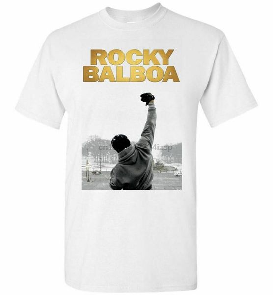 

рокки бальбоа фильм мужские футболки white vintage graphic tee shirt, White;black