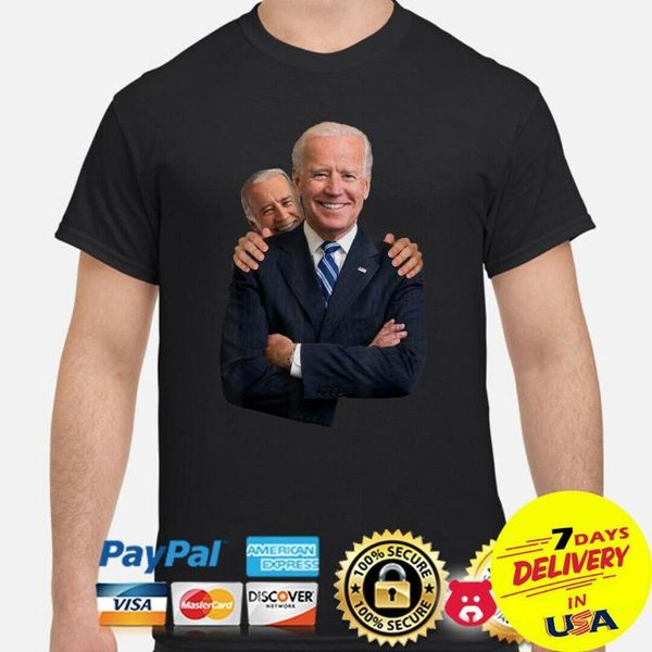 

джо байден нюхает рубашку президента 2020 года, White;black