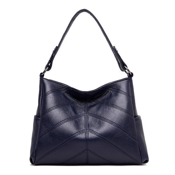 

europe and america lady shoulder bag package 2019 new women bag wild soft leather hand bag large bags