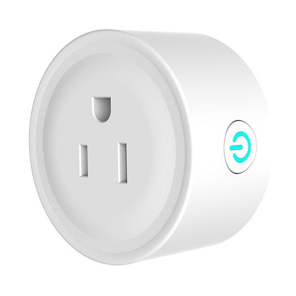 Wi-Fi Intelligent Socket Mini Wireless Remote Control Smart Plug Kompatibel mit Amazon Alexa / Google Home / IFTTT