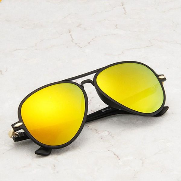 

2020 fashion ultralight baby sunglasses pilot sun glasses kids outdoor ultraviolet-proof eyeglasses eyeware for girls&boys umvsc, Blue