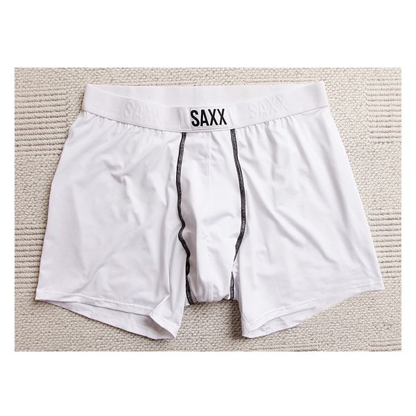 

mens underwears роскошь дизайнер боксеры hot saxx saxx мужские nksa pro elite боксеры краткое нижнее белье - белый - размер s, Black;white