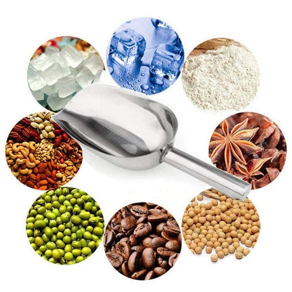 

pet shovel stainless steel pets dog cat spoon thick pet feeding spoon