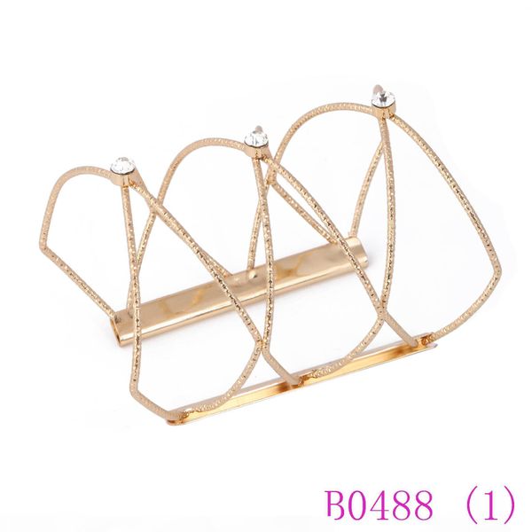 

3pcs fashion hollow metal bracelets trendy women punk geometric bracelet opening adjustable smooth wide cuff bangles b0488, Black