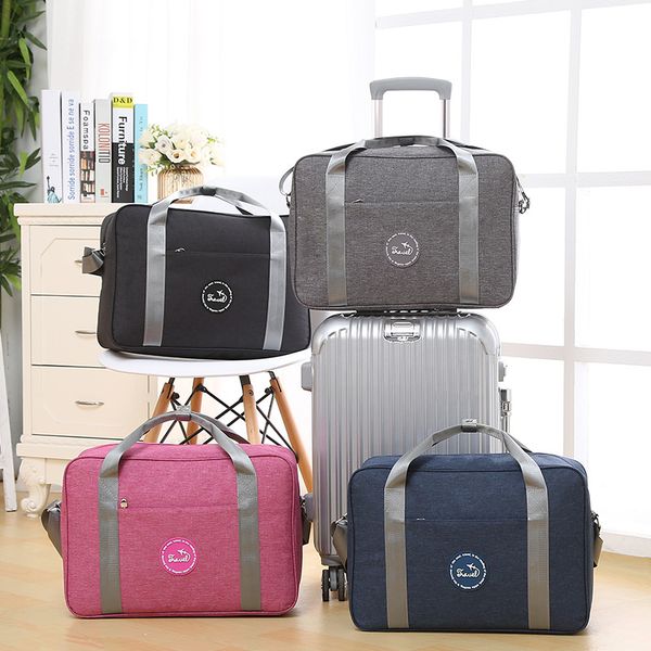 

travel organizer large bag large capacity luggage waterproof bags travel portable fitness shoulder bags oxford bag