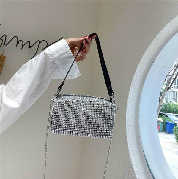 

Designer Bags Women New Diamond Bucket Bags Korean Designer Handbags Shoulder Bag Fashion Chain Bag