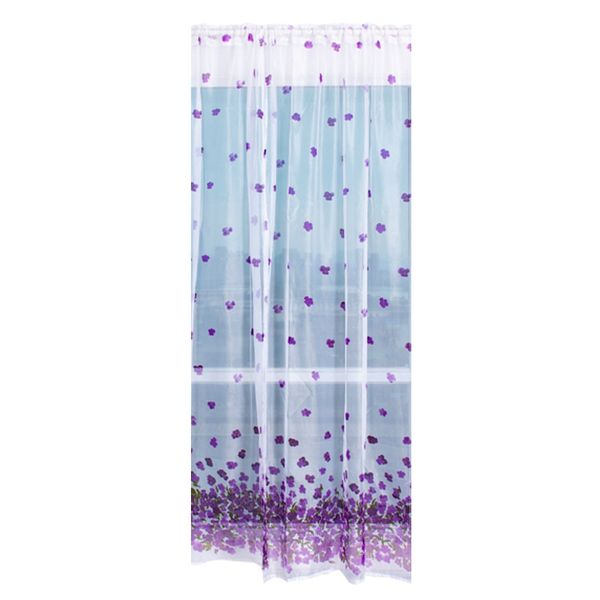 

leaves sheer curtain tulle window treatment voile drape valance 1 panel fabric leaves embroidered living room curtains