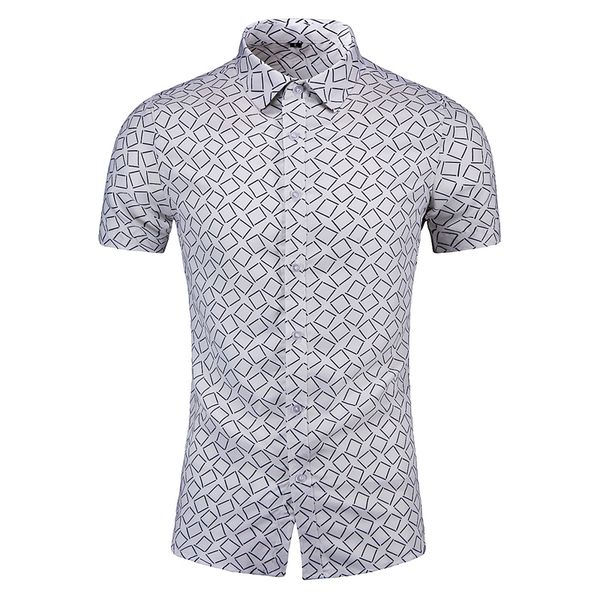 

7xl plus size mens shirts new summer mens loose shirts fashion short sleeve hawaii short sleeve shirt, White;black