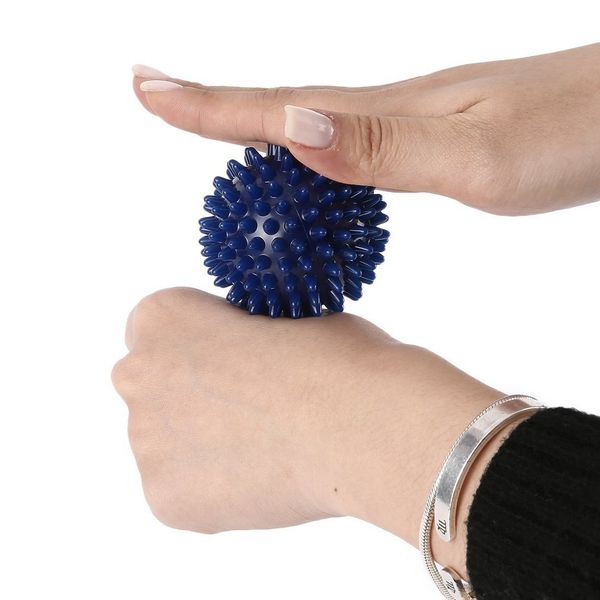 

durable pvc spiky massage ball trigger point sport fitness hand foot pain relief body treatment ball hipping dropshipping fitness balls