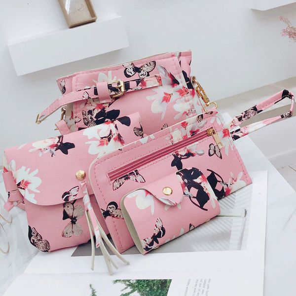 

pu мода женщины большие кожаные сумки печать messenger плеча crossbody сумка женский хобо ранец tote кошелек