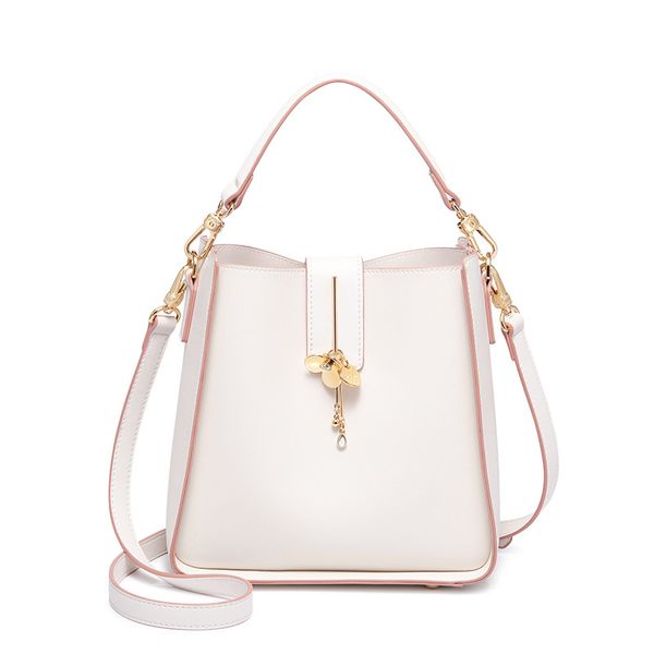 

asds-just star women's pu leather handbags ladies fashion panelled tassel tote purse female all-match leisure crossbody bags