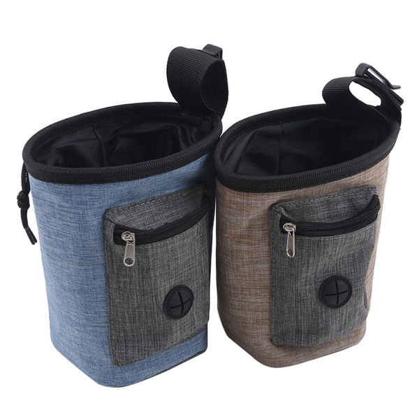 

portable puppy pet dog bag walking snack agile bag training pocket for outdoor hh88