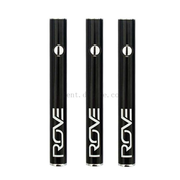 

ROVE Preheat VV Battery345mAh Preheating Variable Voltage Vape Pen For 510 Thread Thick Oil Carts Cartridge Pro Pack Box