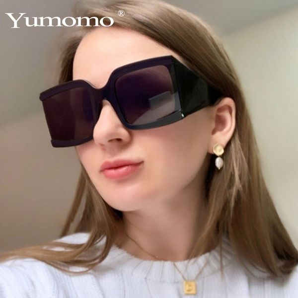 

1838 personality big frame trend sun ladies street sbig hinge sunglasses men and women shade glasses tide, White;black