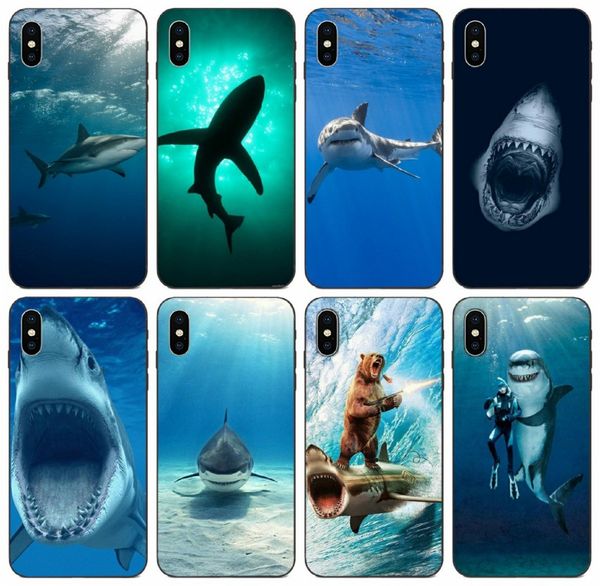 

tongtrade] ocean whale sharks fish case for iphone 11 pro x xs max xr 8s 8 7s 7 se samsung a8 plus huawei y7 mate 20 prime redmi 3 pro case