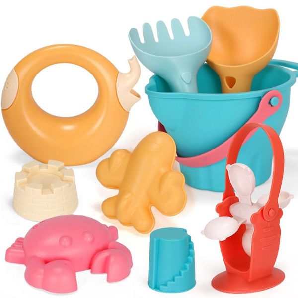 

9/14/17pcs baby beach game toys children sandbox set seaside bucket water play n1hb