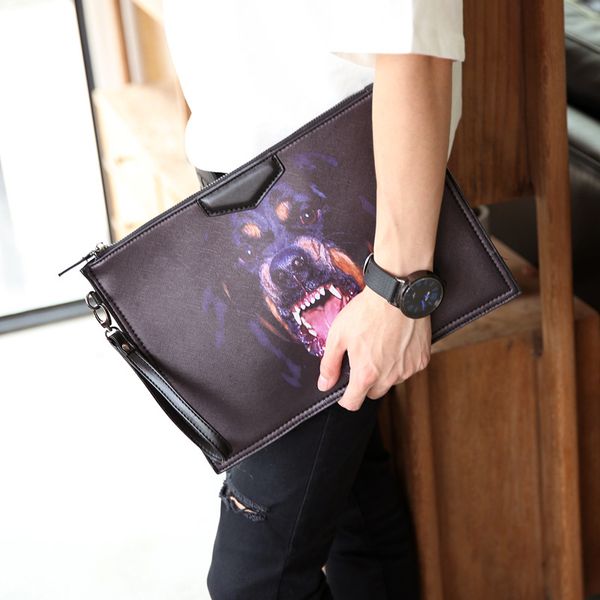 

three-color fashion men's hand bag korean version of the new hand bag men's and women's leisure