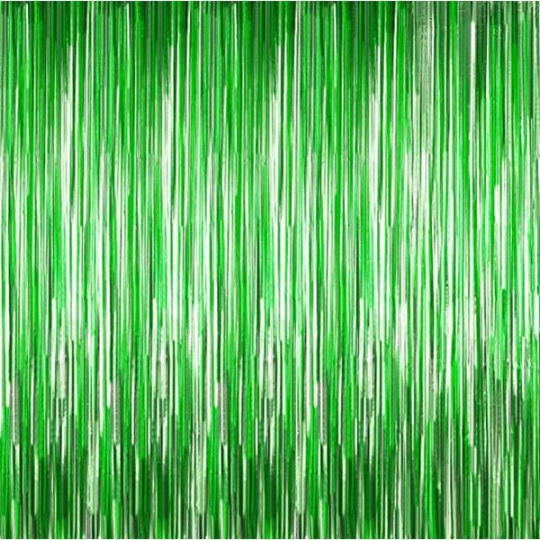 

3 packs 3.2ft х 6.6ft silver foil шторы фоны metallic мишура backdrop шторы дверная fringe шторы для свадьбы день рождения green