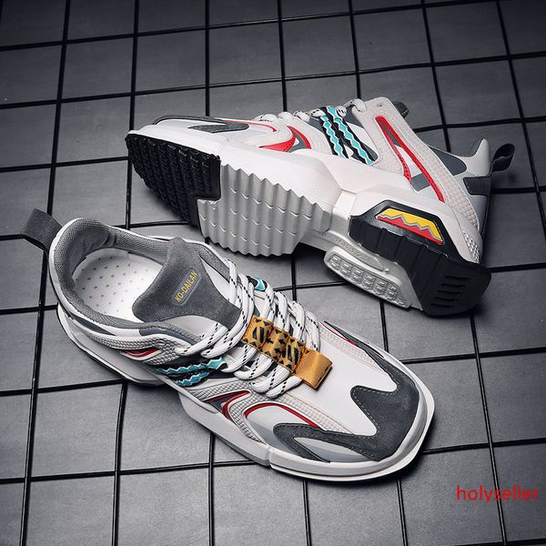 

mens platform designer shoes black white multi-colors women mens leather casual shoes fashion sneakers made in china size 39-44