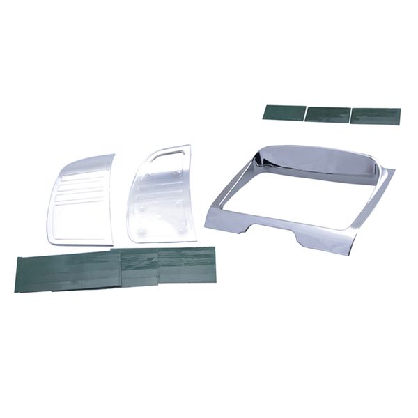 

abs plastic stereo decor panel cover motorcycle stereo trim tri-line accessories