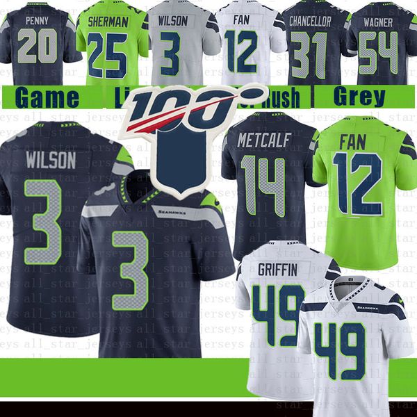 bobby wagner jersey grey