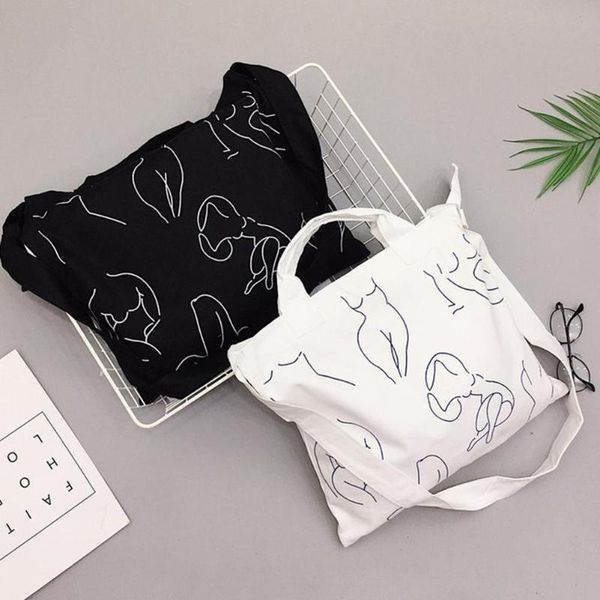 

woman canvas handbag cross-body bag high capacity simple single shoulder bag