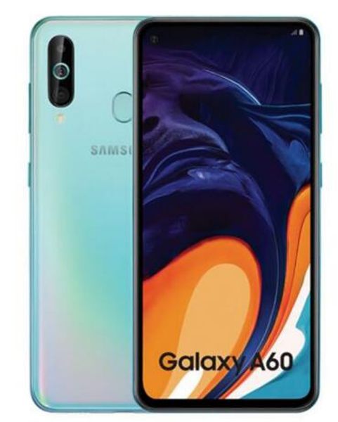 

Unlocked original am ung galaxy a60 m a6060 android 6 3 inch fhd napdragon 675 octa core 6gb 3500mah 32mp refurbi hed mobile phone