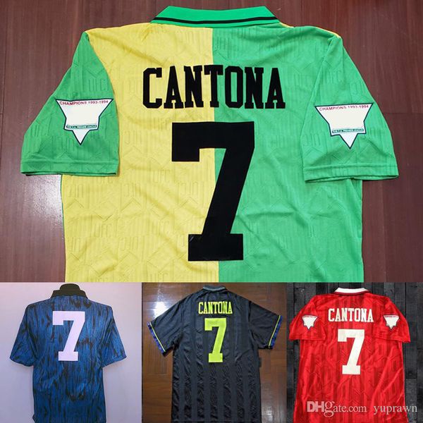 

Velvet Number 93 94 Retro UTD Hughes Cantona Giggs Keane Scholes Man 1993 1994 Classic Vintage Football Shirts Maillot Camiseta de Futbol