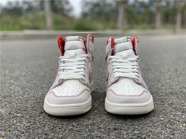 

wholesale new 1 high og sail phantom gym red low men basketball shoes sports sneakers trainers size 4-13