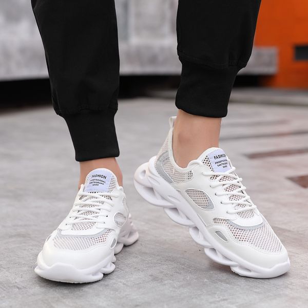 

men sneakers air cushion outdoor walking shoes mesh breathable sport running shoes low soft casual sneakers size 39-45
