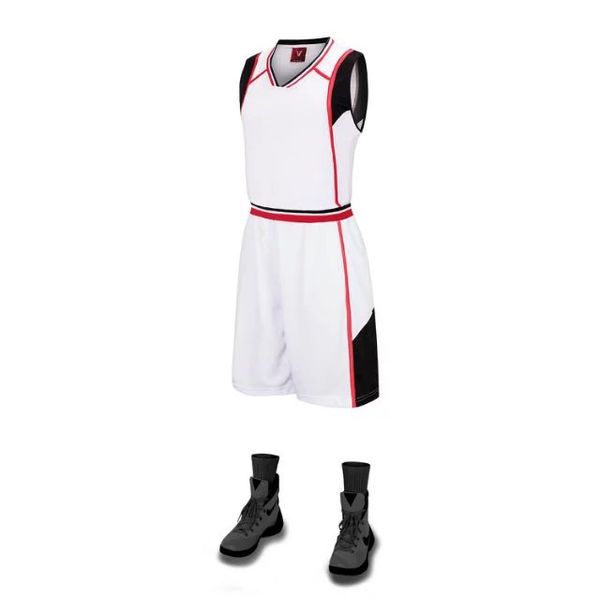 

discount men training basketball sets with shorts uniforms reversible basketball jerseys for that home and away look kits sports a27-8, Blue;black