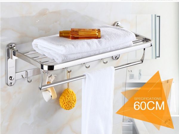 

304 из нержавеющей стали складной вешалки для полотенец отеля ванной деятельности полотенцедержателя аппаратной подвеска