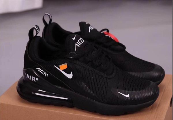

black 270 kpu men running shoes plastic training outdoor sports air sole 270s womens trainers zapatos maxes sneakers