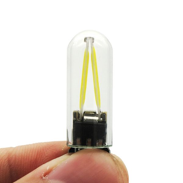 

10 pcs 2w cob led landscape pathway light car super bright turn side license plate light bulb t10 wedge base led bulb