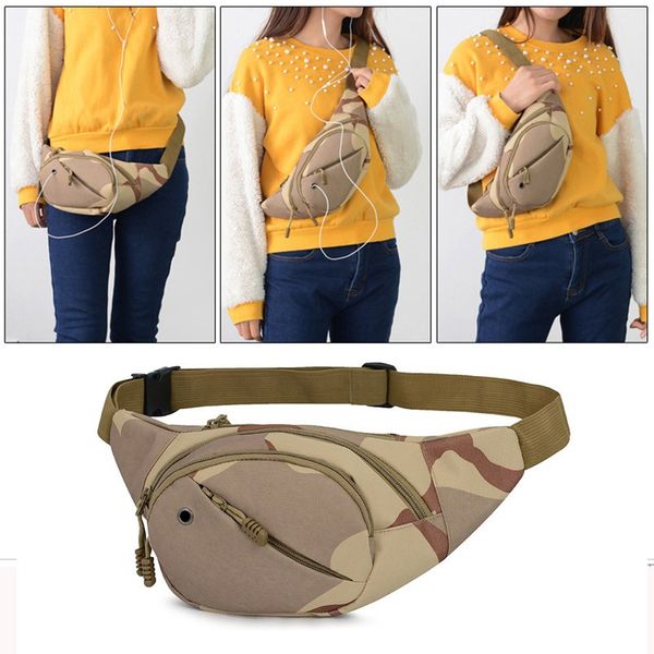 

aolikes men durable storage bags belt package waist tactical running bag purse mobile phone pocket