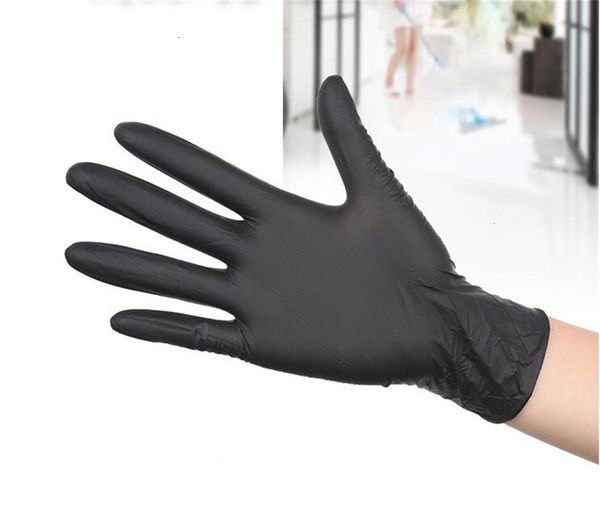 

high yilong quality black disposable latex gloves available size accessories 100pcs tattoo body&art 82et qa