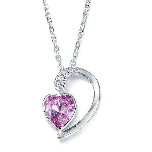 

wedding party beaded pearl gift woman lady diamond jewelry necklaces for bride acting initiation graduation cde-1019, Silver