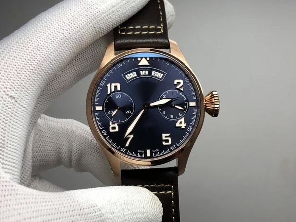 

the new 46mm luxury watch is equipped with 23j automatic mechanical movement luxury 316l stainless steel men's watch, Slivery;brown