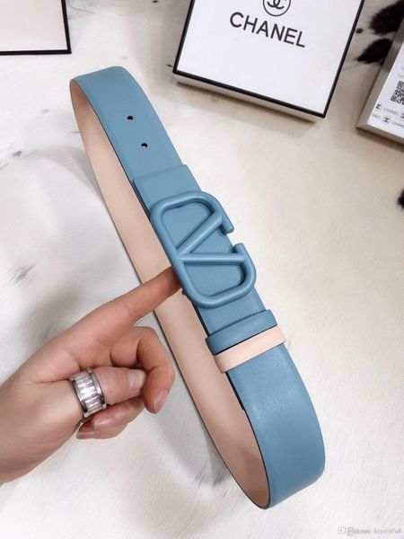 

2020 designer casual fashion men's and women's belt belt box wholesale ing, Black;brown