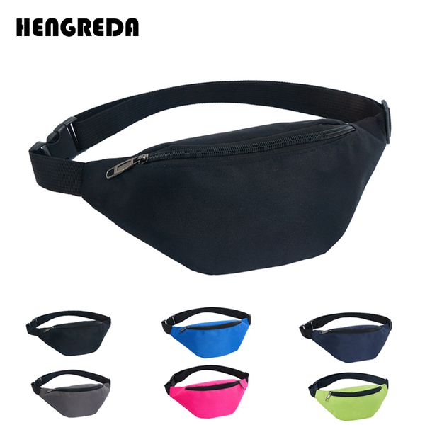 

women fanny pack 2018 waist bag hengreda travel hip bum pocket 600d waterproof festival party sling chest daypack belt 130cm